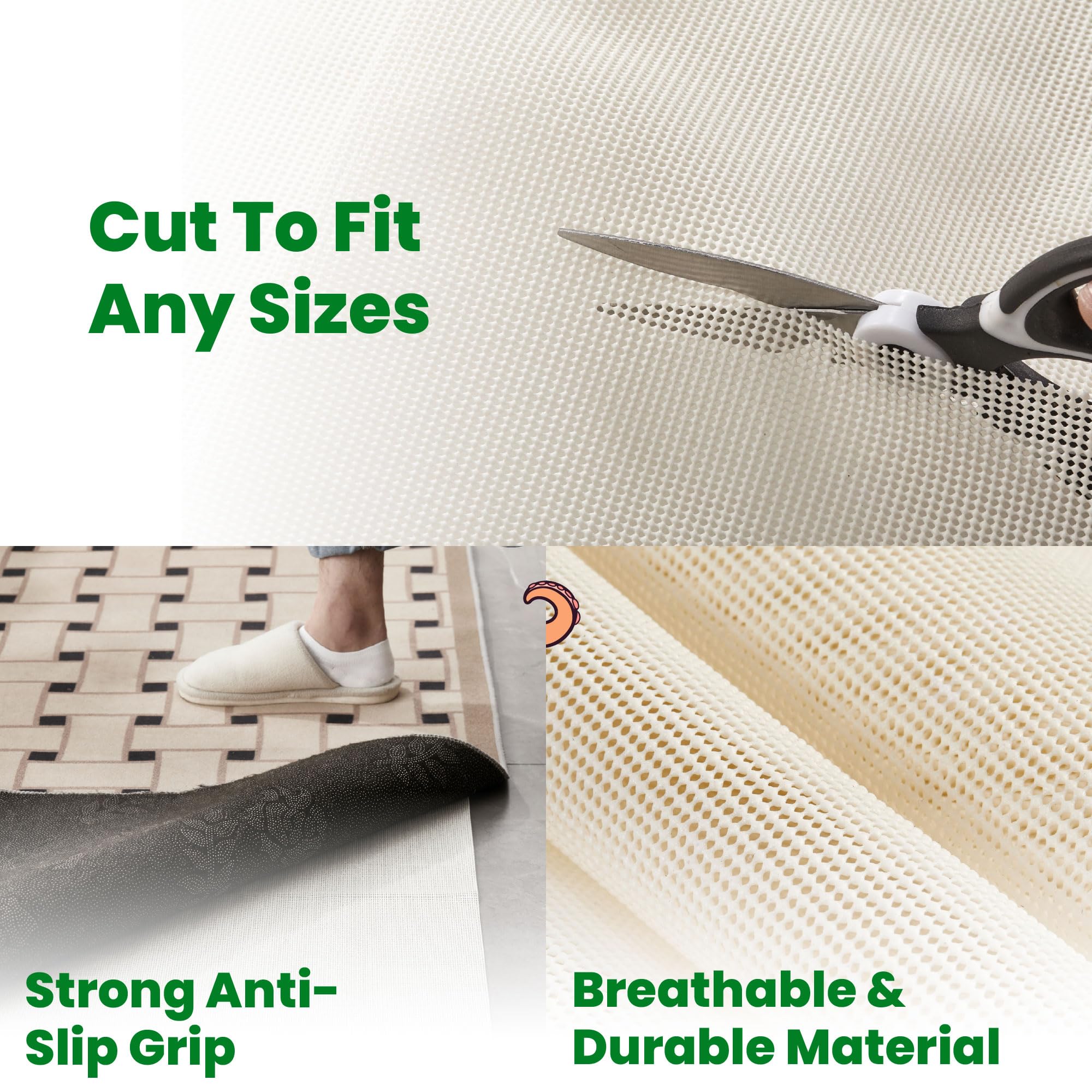 ECOHomes patio gripper pad keeps outdoor cushions from shifting