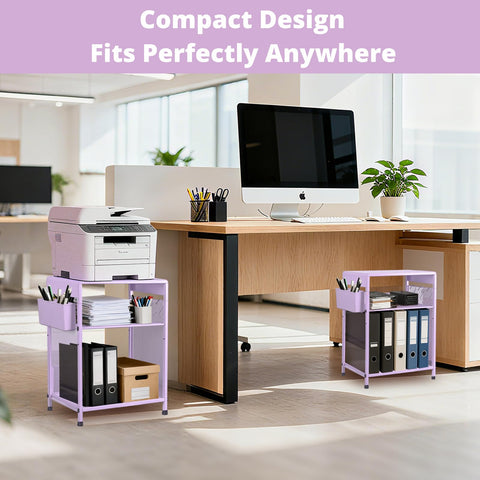 ECOLOVI kid nightstand compact 13.8 inch depth fits small spaces