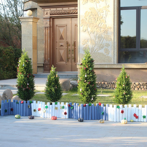 ECOLVANT topiary in a patio planter creates curb appeal.