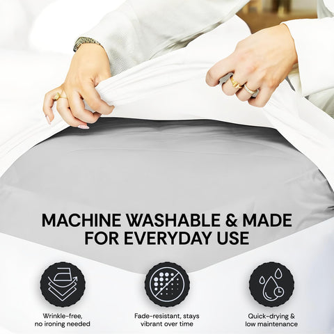 Econest Living breathable cotton promotes cool, comfortable sleep