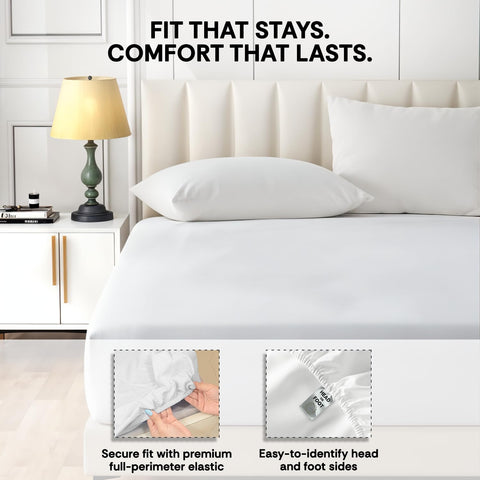 ECONEST LIVING care label and machine washable ease for maintenance