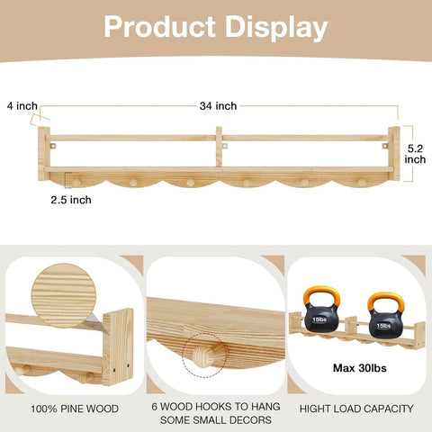ECOOCE safety crossbar on nursery shelves keeps items in place