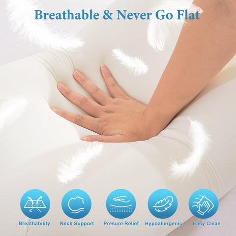 EcoPillo odor-free packaging lets you use the pillow immediately.