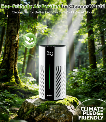 ECOSELF air purifier delivers clean air in living rooms with ease