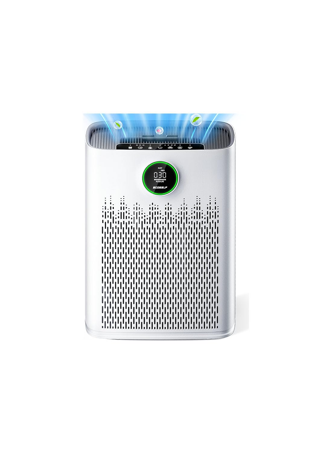 ECOSELF HAP603 purifies large rooms up to 2400 ft2.