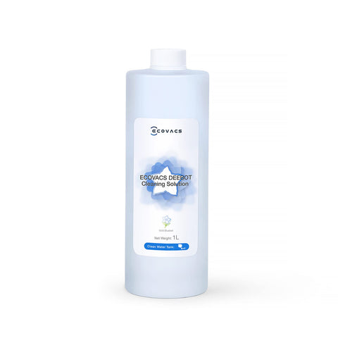 ECOVACS Multi-Surface floor cleaner bottle front view for convenient all-in-one cleaning