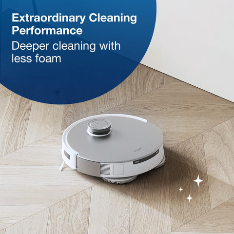 ECOVACS Multi-Surface floor cleaner bottle pour action for easy dosing