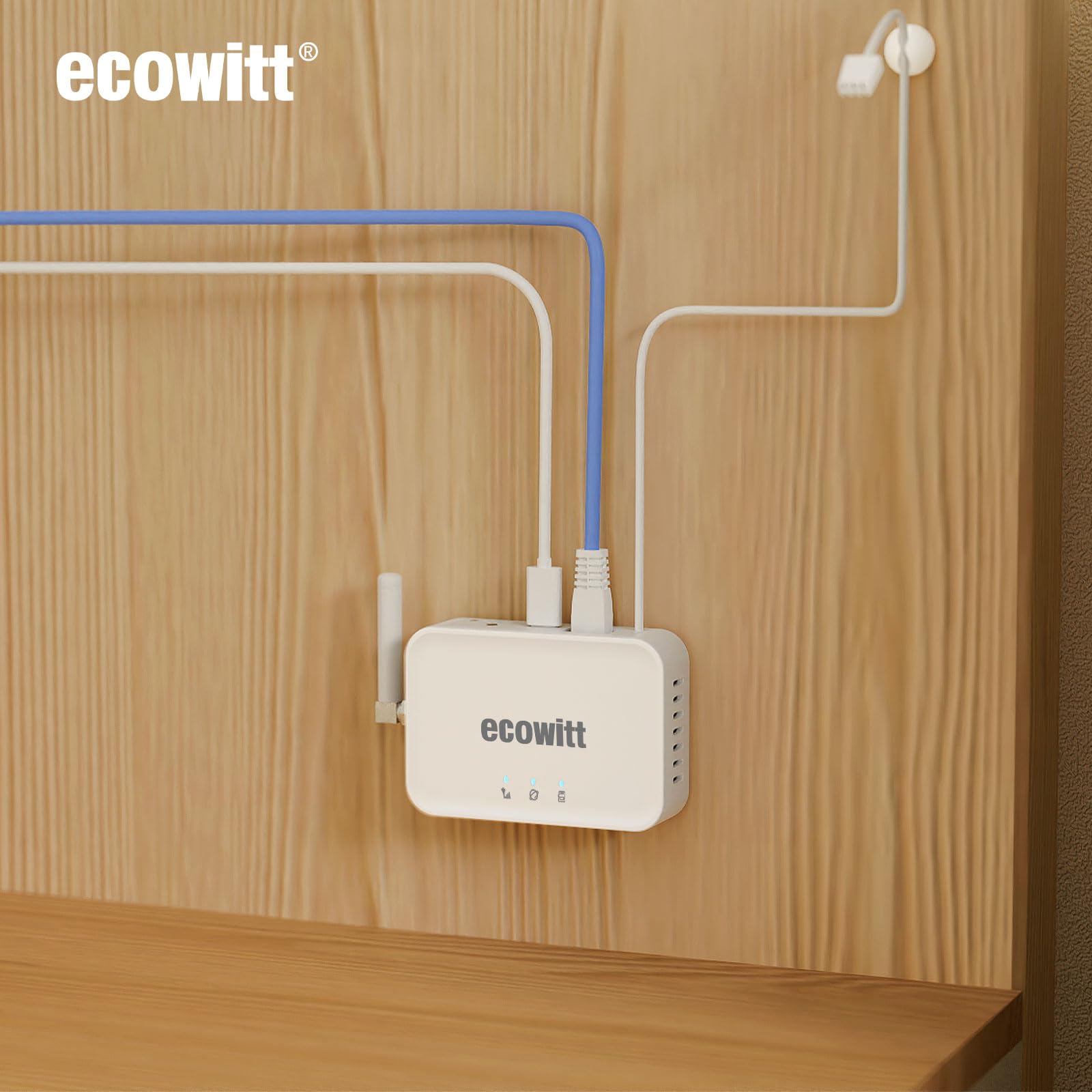 Compact gateway for a tidy, reliable home weather setup