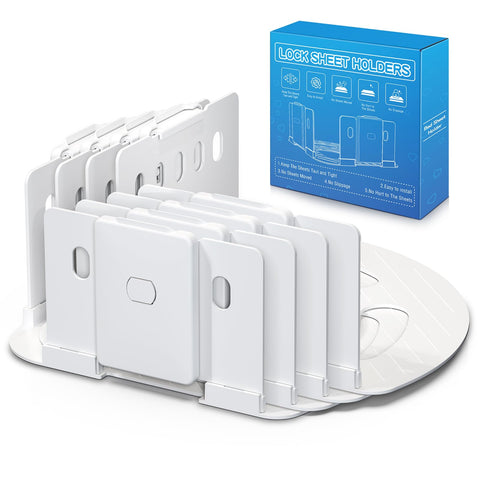 EDCREATY bed sheet holders for corners keep sheets secure for a smoother sleep.