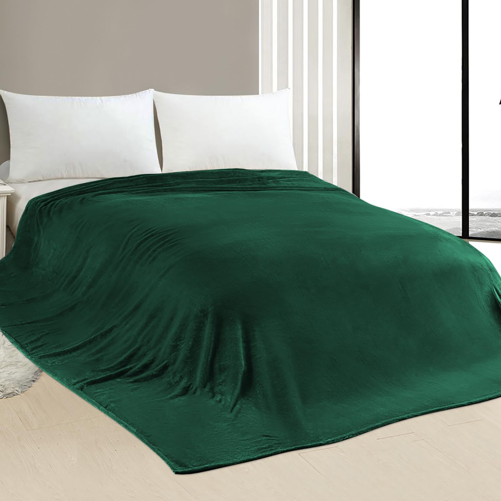 Edenleaf blanket on sofa for cozy movie nights
