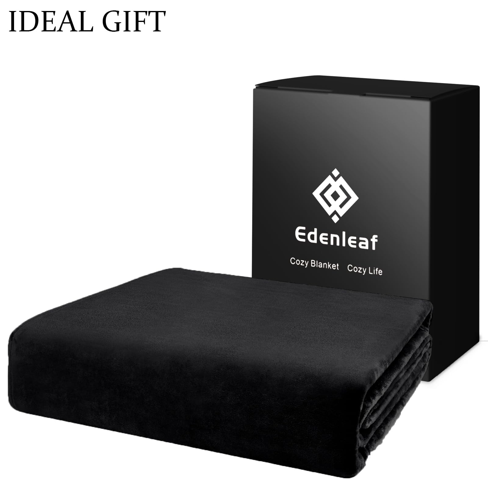 Edenleaf family-wrapping blanket outdoors for picnics and chilly evenings