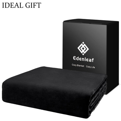 Edenleaf family-wrapping blanket outdoors for picnics and chilly evenings