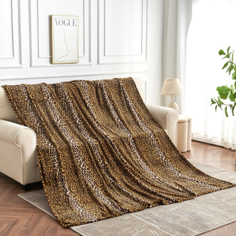 Edenleaf fleece blanket in travel bag for cozy journeys.