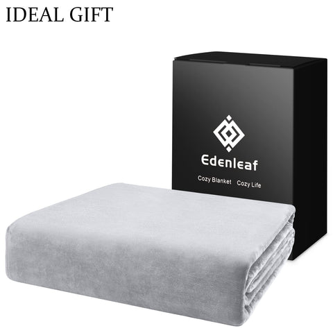 Edenleaf oversized blanket 120x120 is machine washable for easy care and long-lasting color.