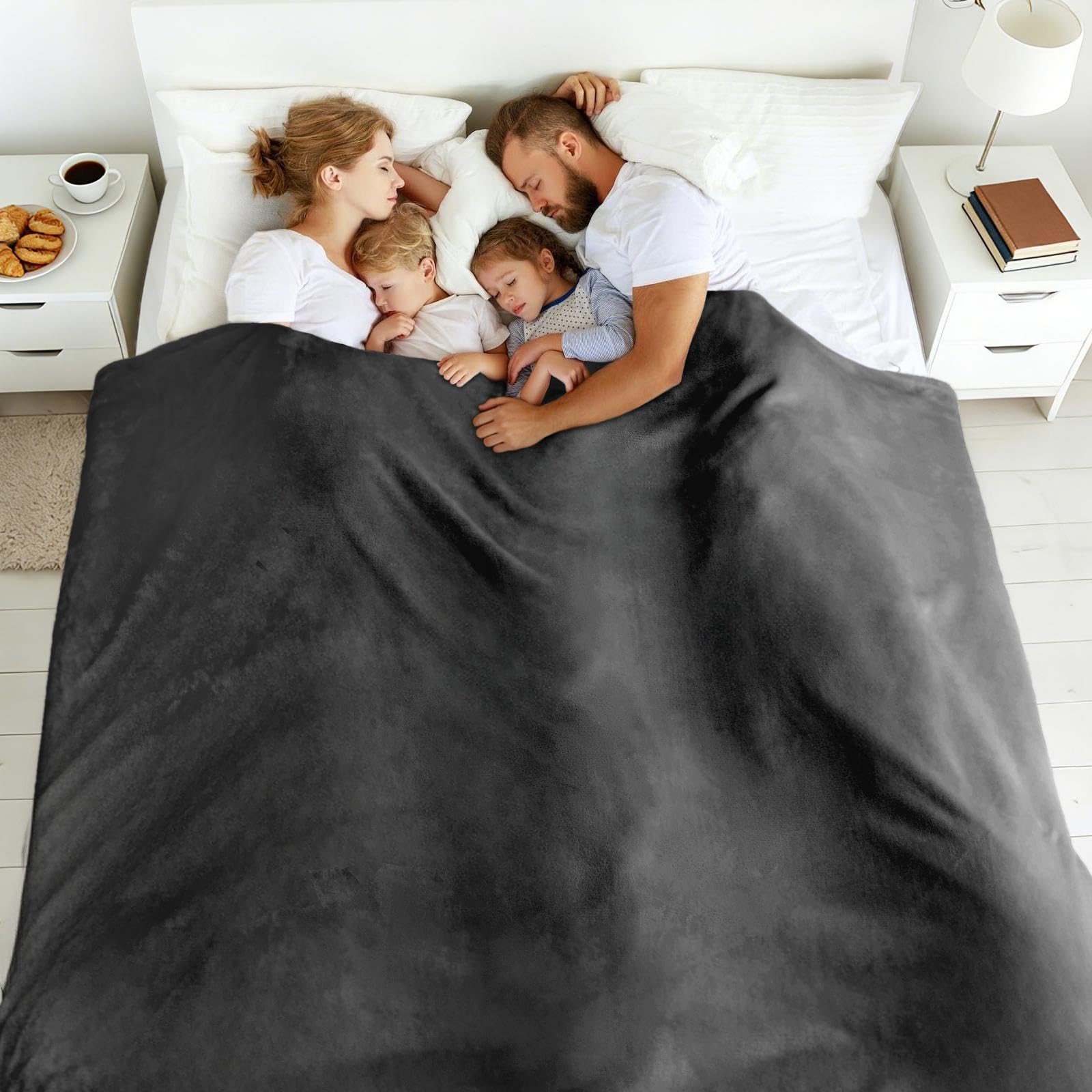 Edenleaf giant blanket ready for sharing with family and pets