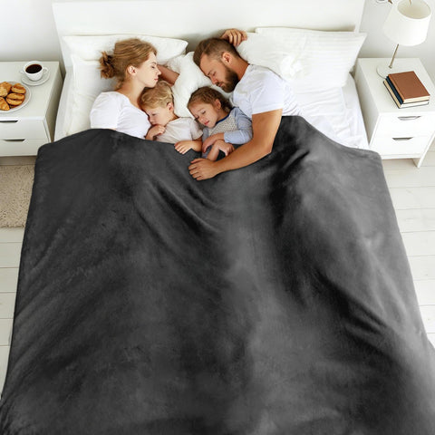 Edenleaf giant blanket ready for sharing with family and pets