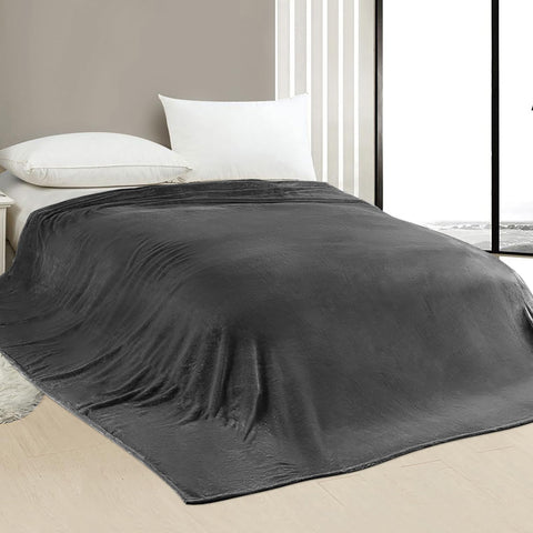Edenleaf oversized blanket on a sofa for lounging and movie night
