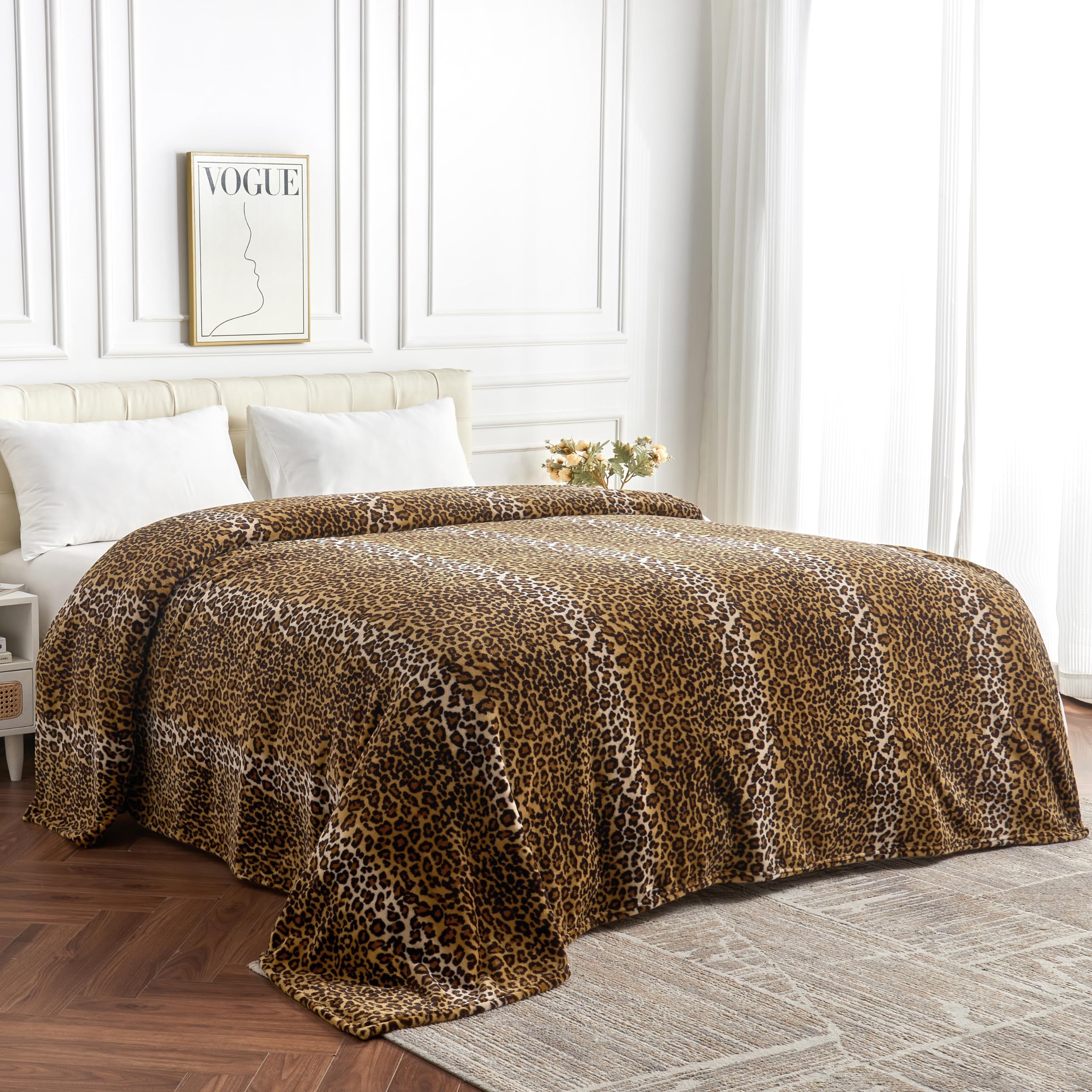 Edenleaf queen-size blanket on bed for family movie night.
