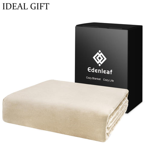 Edenleaf ultra-durable blanket with reinforced seams for longevity.