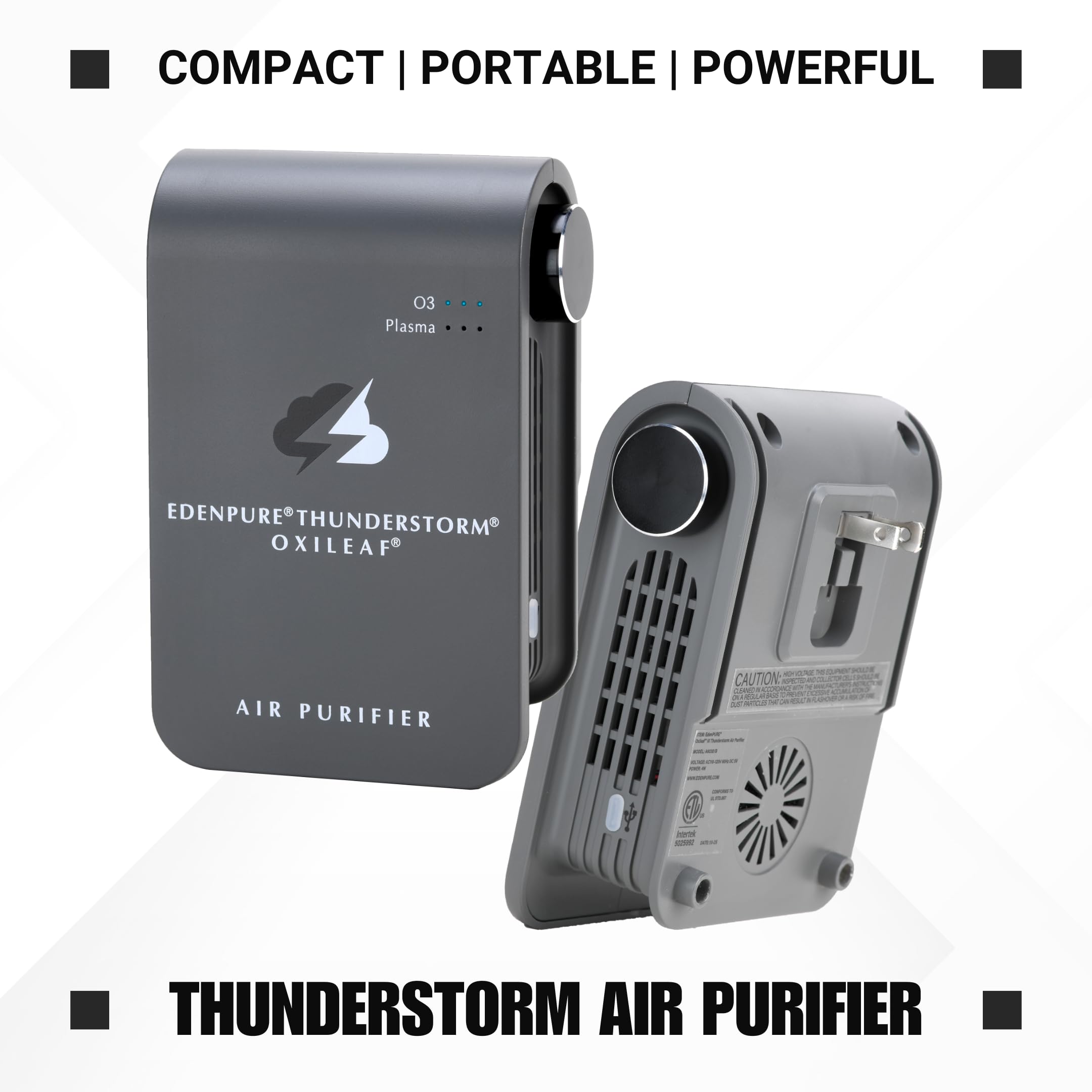 EdenPURE Thunderstorm III eliminates pet and cooking odors.