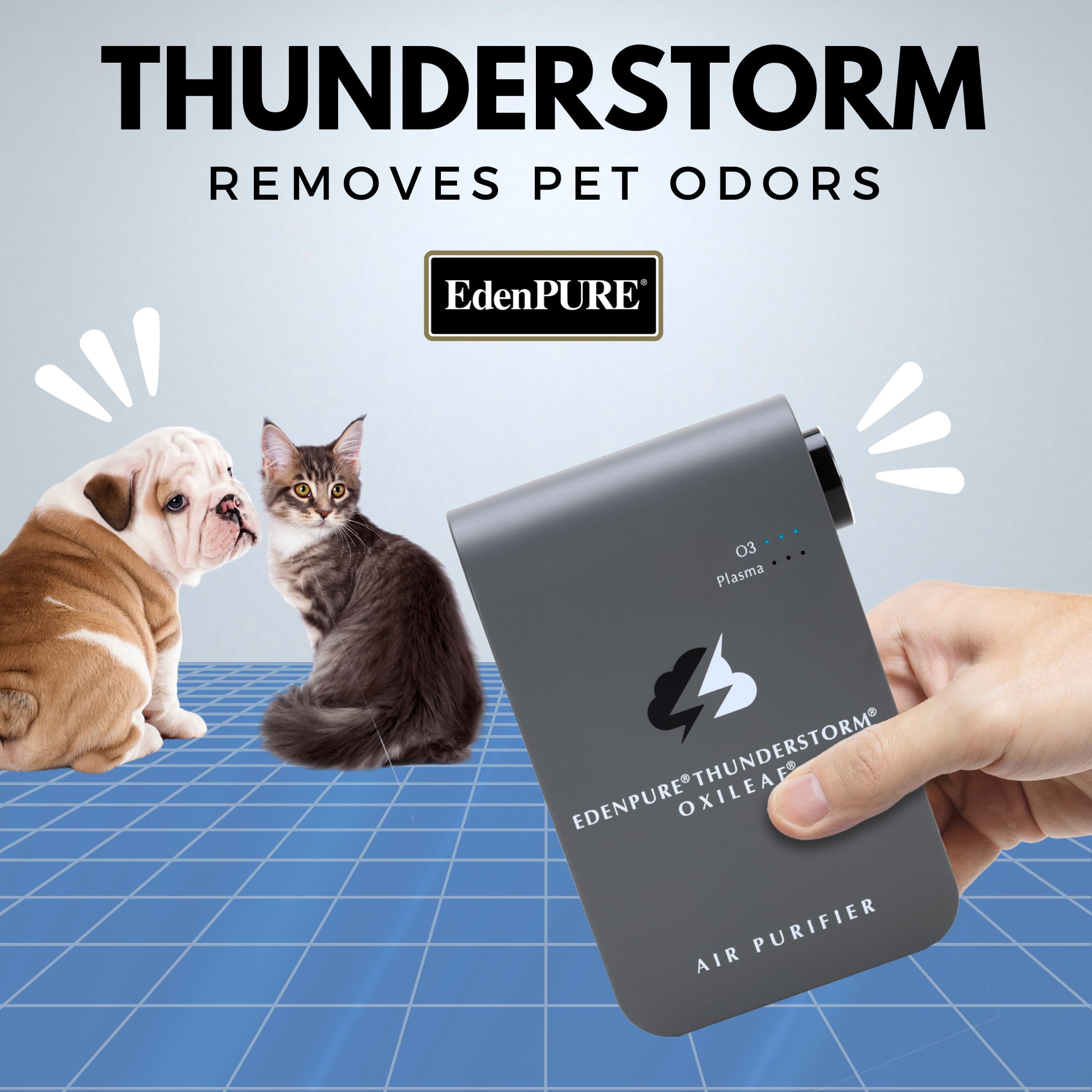 USB-powered Thunderstorm III provides flexible placement options.