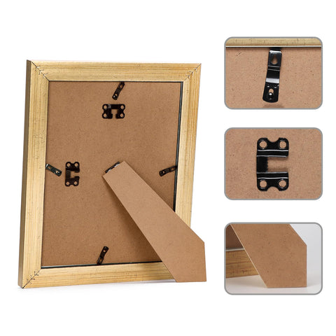 Edenseelake frame back bracket supports tabletop display in vertical orientation.