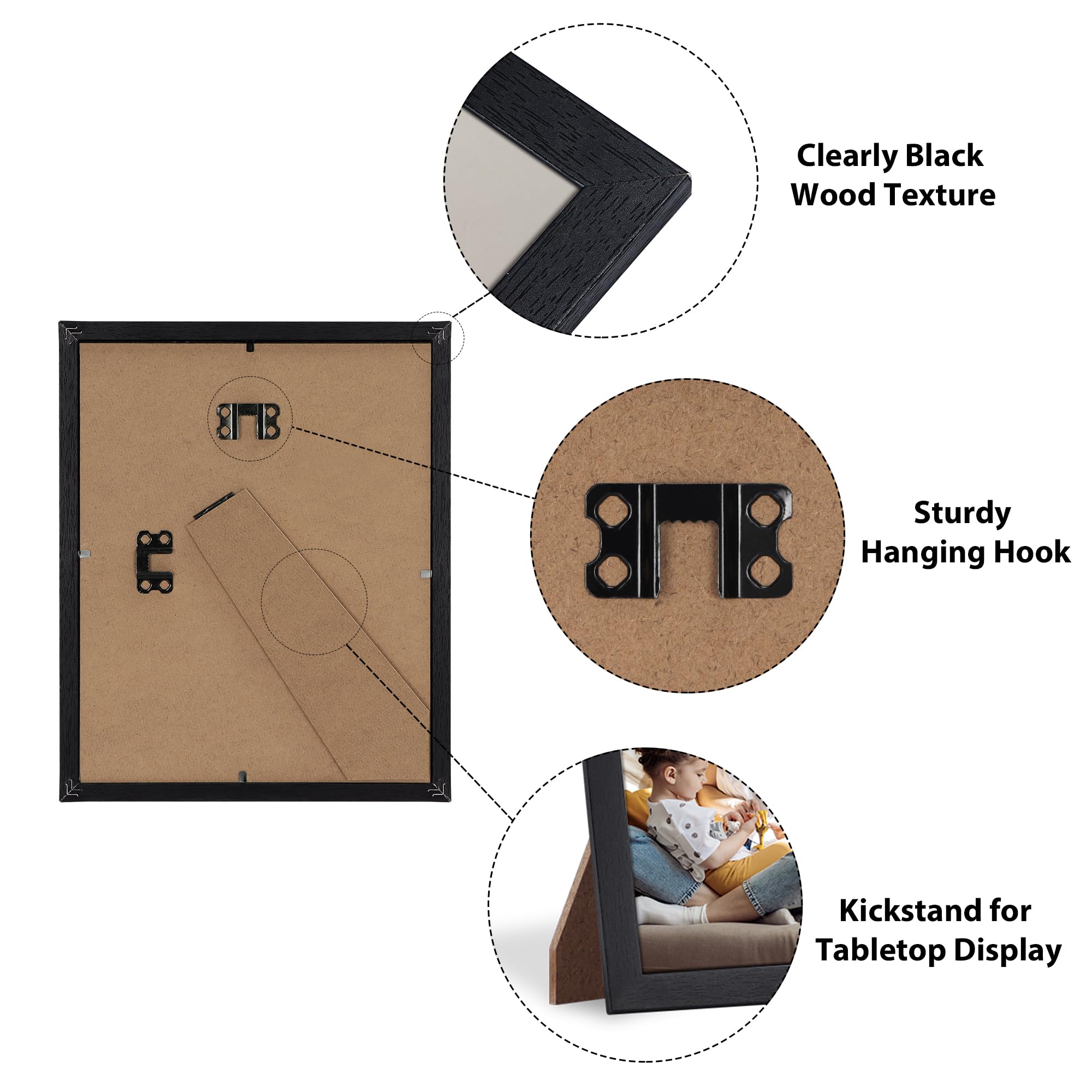 Edenseelake scratch-resistant cover protects photos and documents