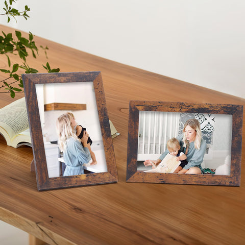 Edenseelake included stand and traceless nails enable versatile placement.