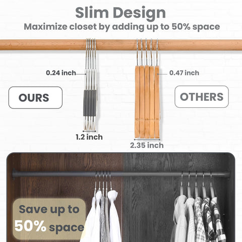 Edergoo anti-slip-strips keep clothes from slipping.