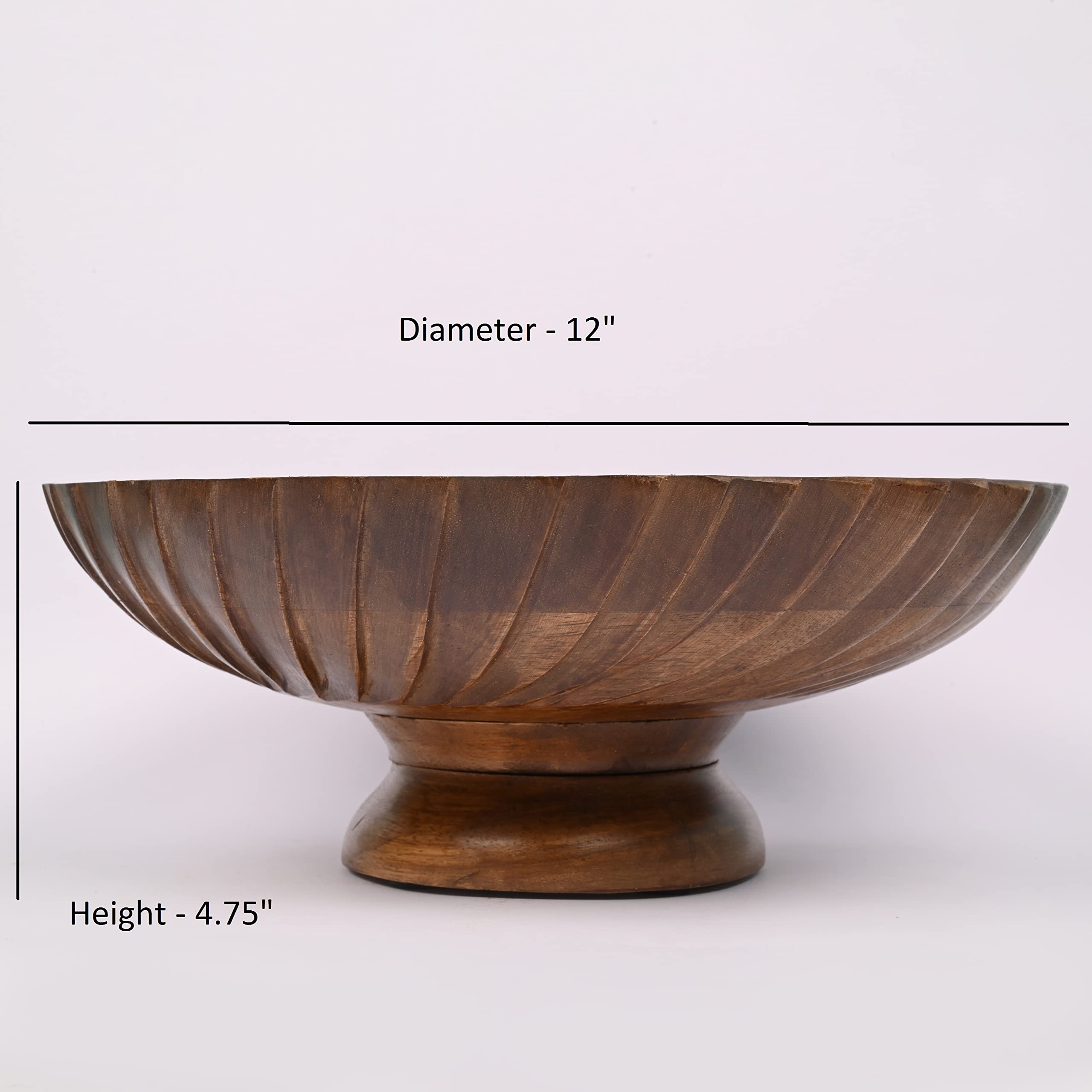 EDHAS mango wood bowl gift-ready design fits thoughtful home gift ideas.
