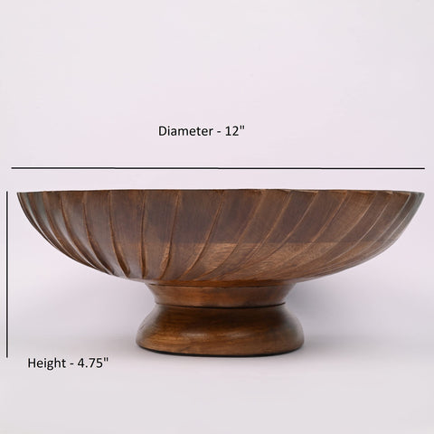 EDHAS mango wood bowl gift-ready design fits thoughtful home gift ideas.