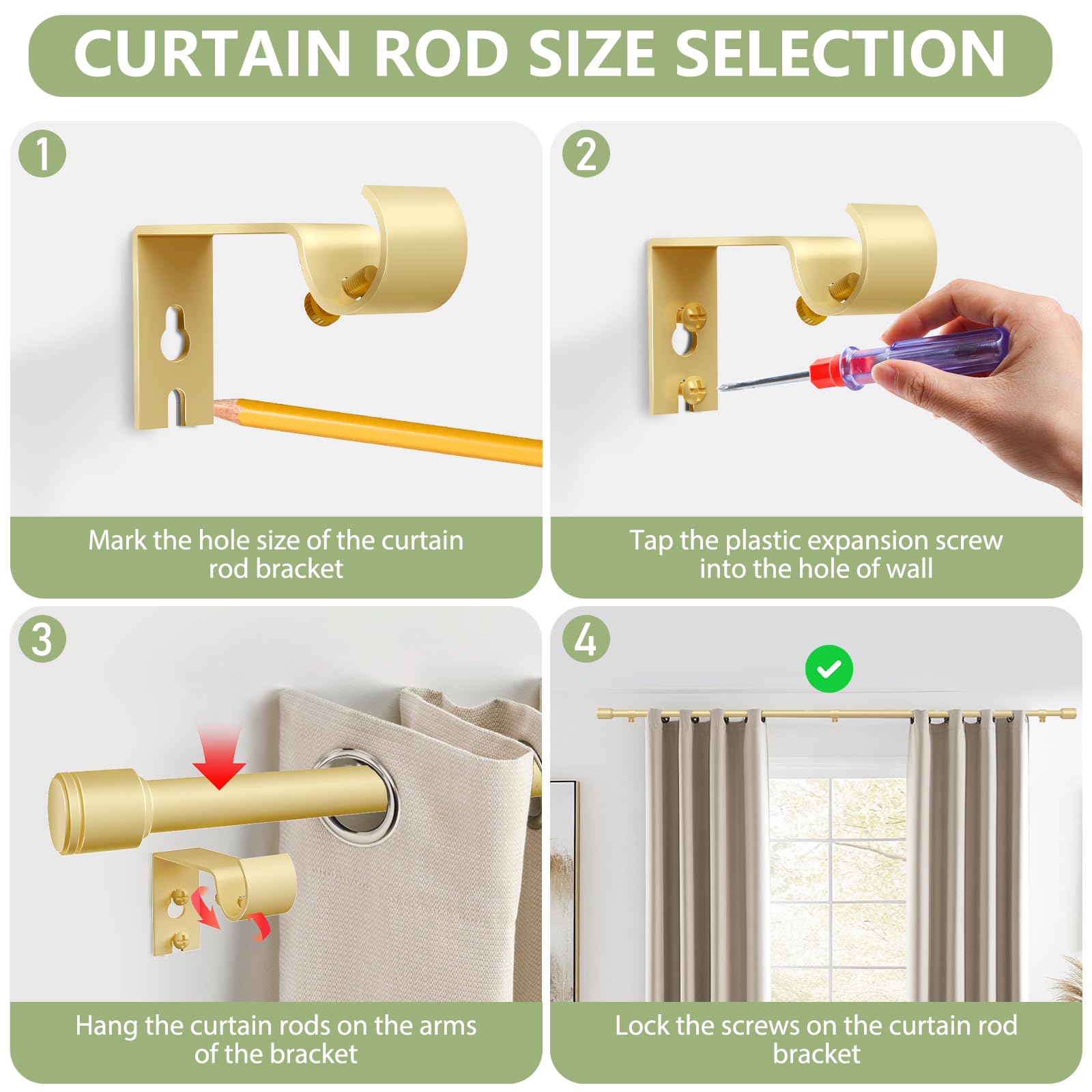 Edidonson compatible with sheer and blackout curtains for balanced room ambiance.