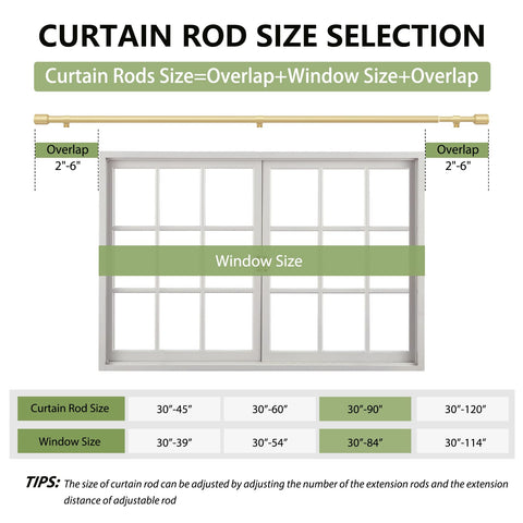 Edidonson curtain rod durable metal construction with strong joints for reliable mounting.