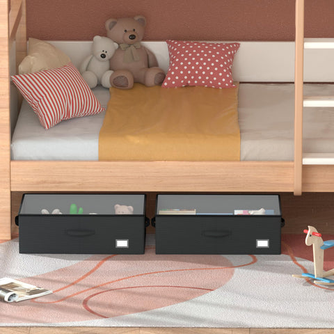 EE-RoomWorld dorm-use setup demonstrating high-bed compatibility and versatile storage