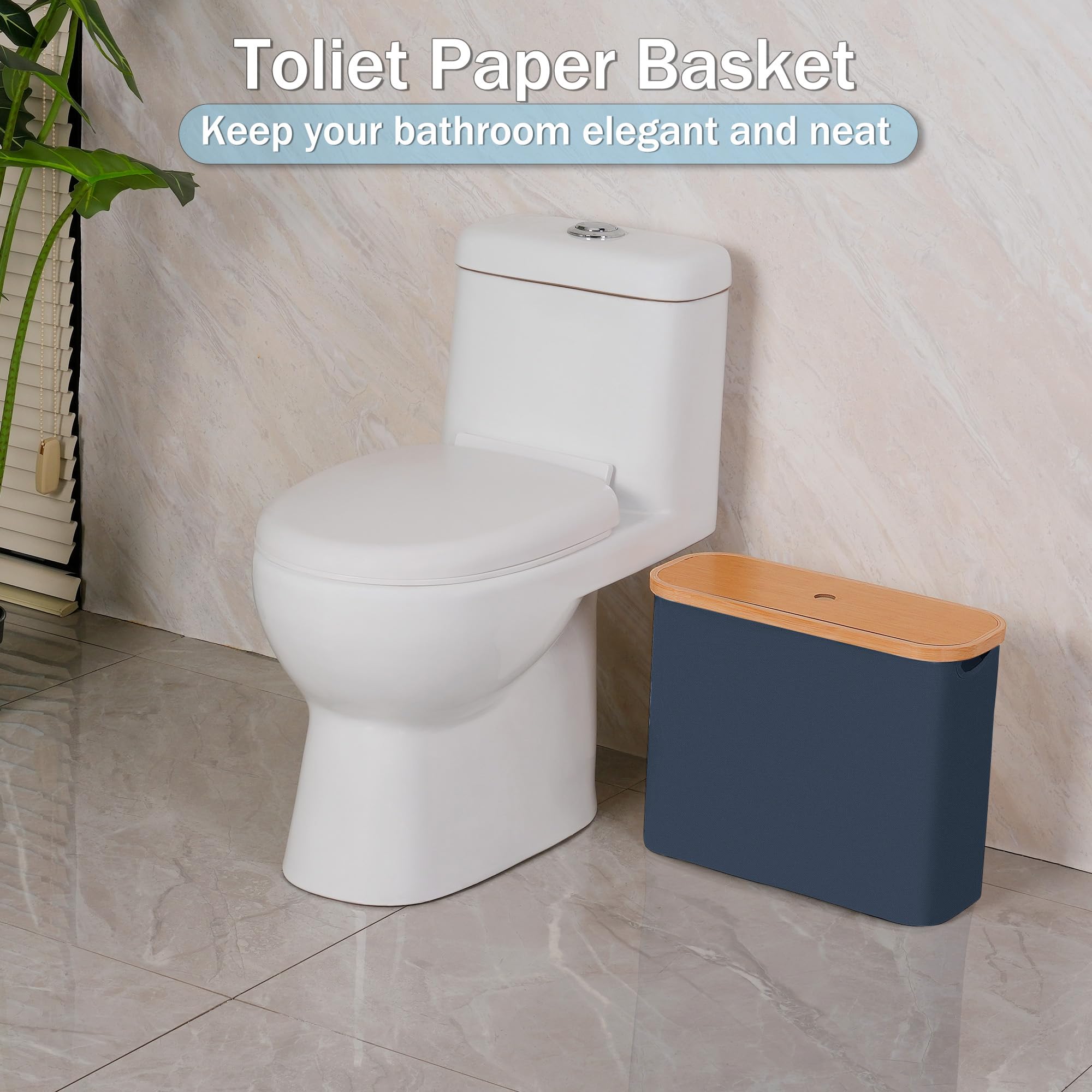 efluky bathroom organizer with lid provides convenient storage for towels and essentials