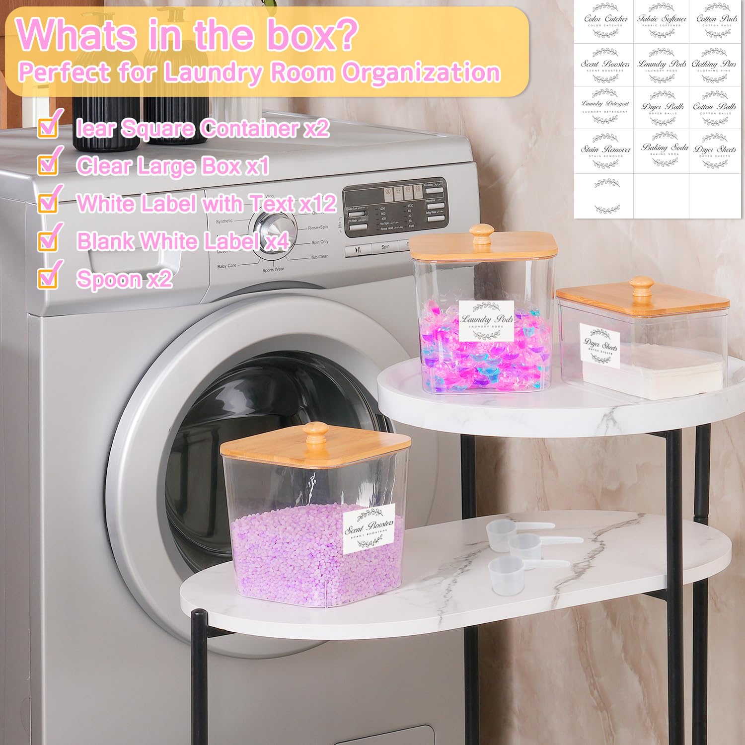 efluky versatile organizer set doubles for bathroom or pantry storage