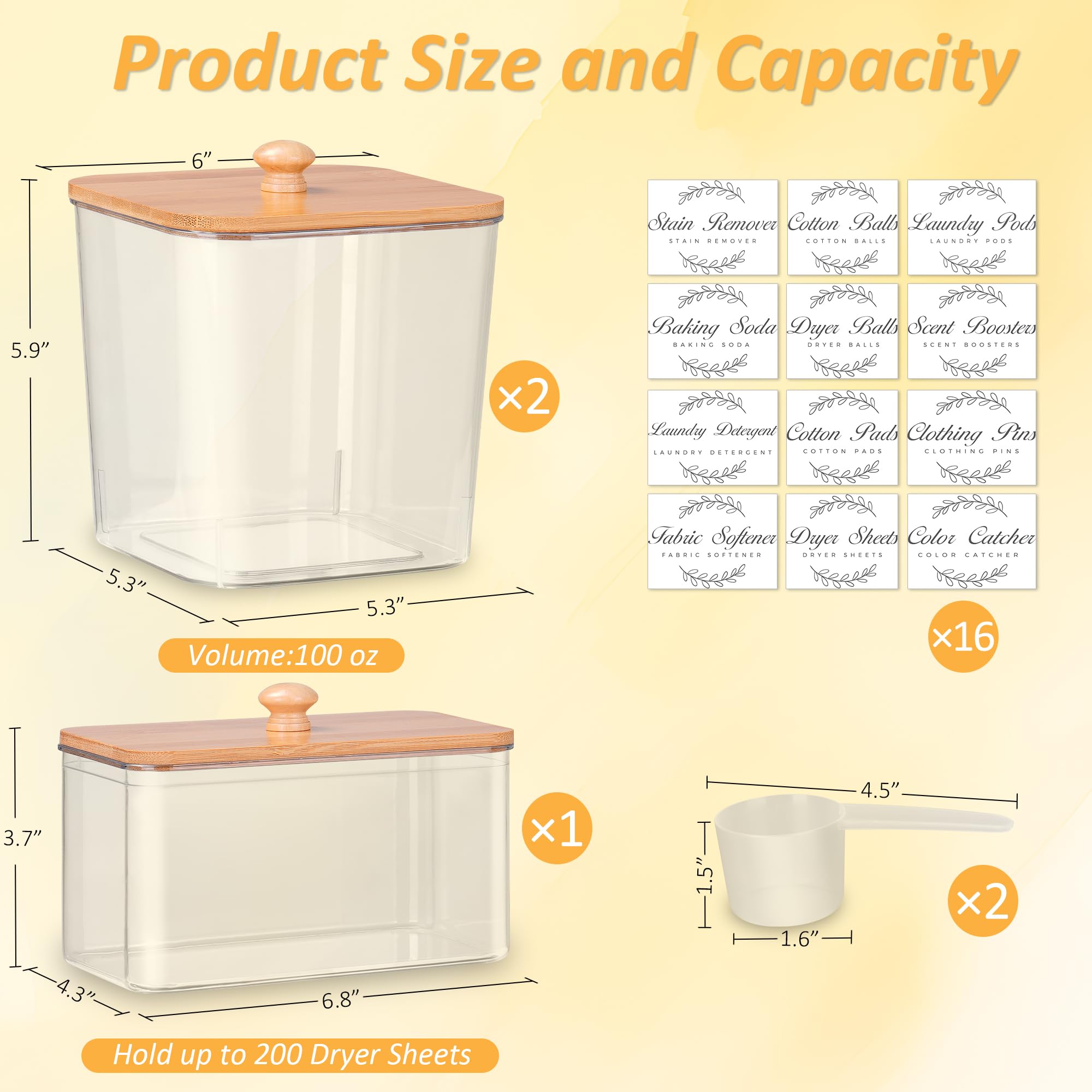 efluky dryer sheet holder with lid keeps sheets organized and ready