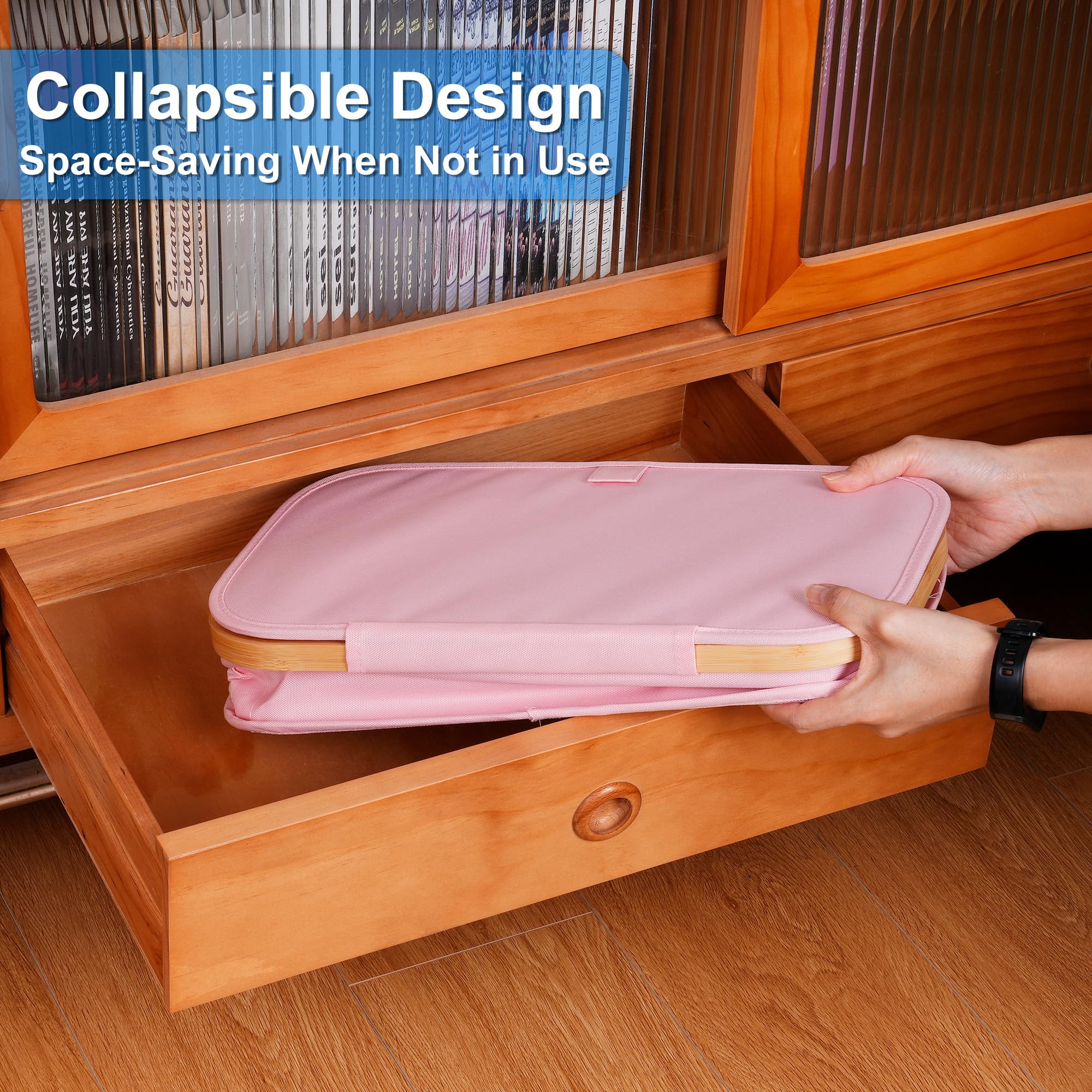 efluky lid blocks dust and odors between loads