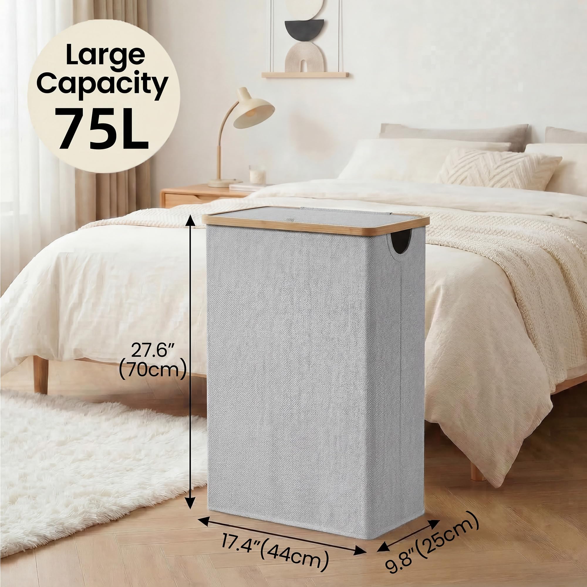 efluky skinny design with 600D Oxford fabric for daily laundry use