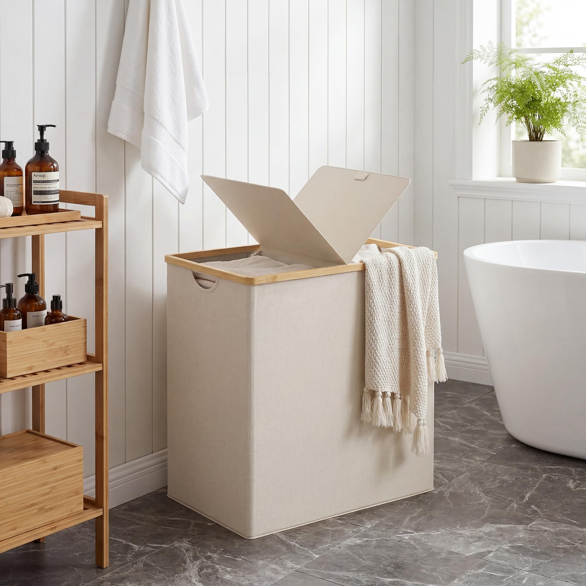 efluky beige design adds a stylish, neutral touch to any room