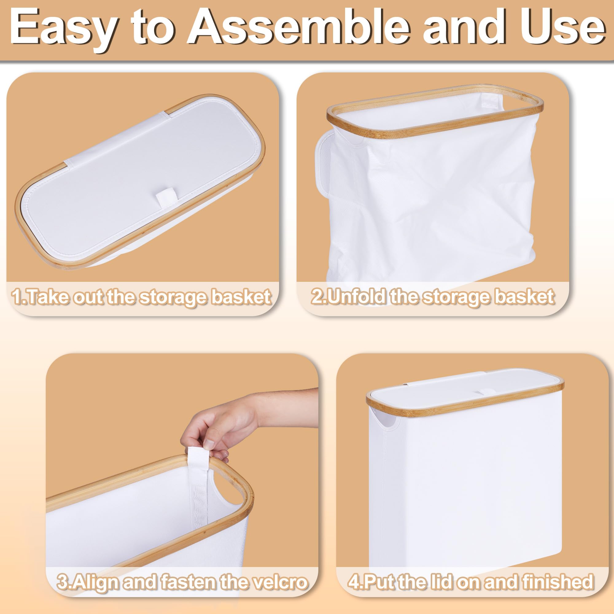 efluky foldable design stores flat when not in use