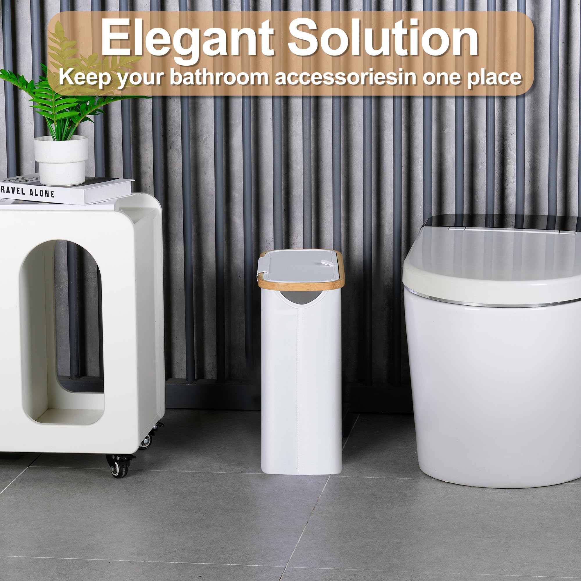 efluky storage solution for towels and bathroom accessories