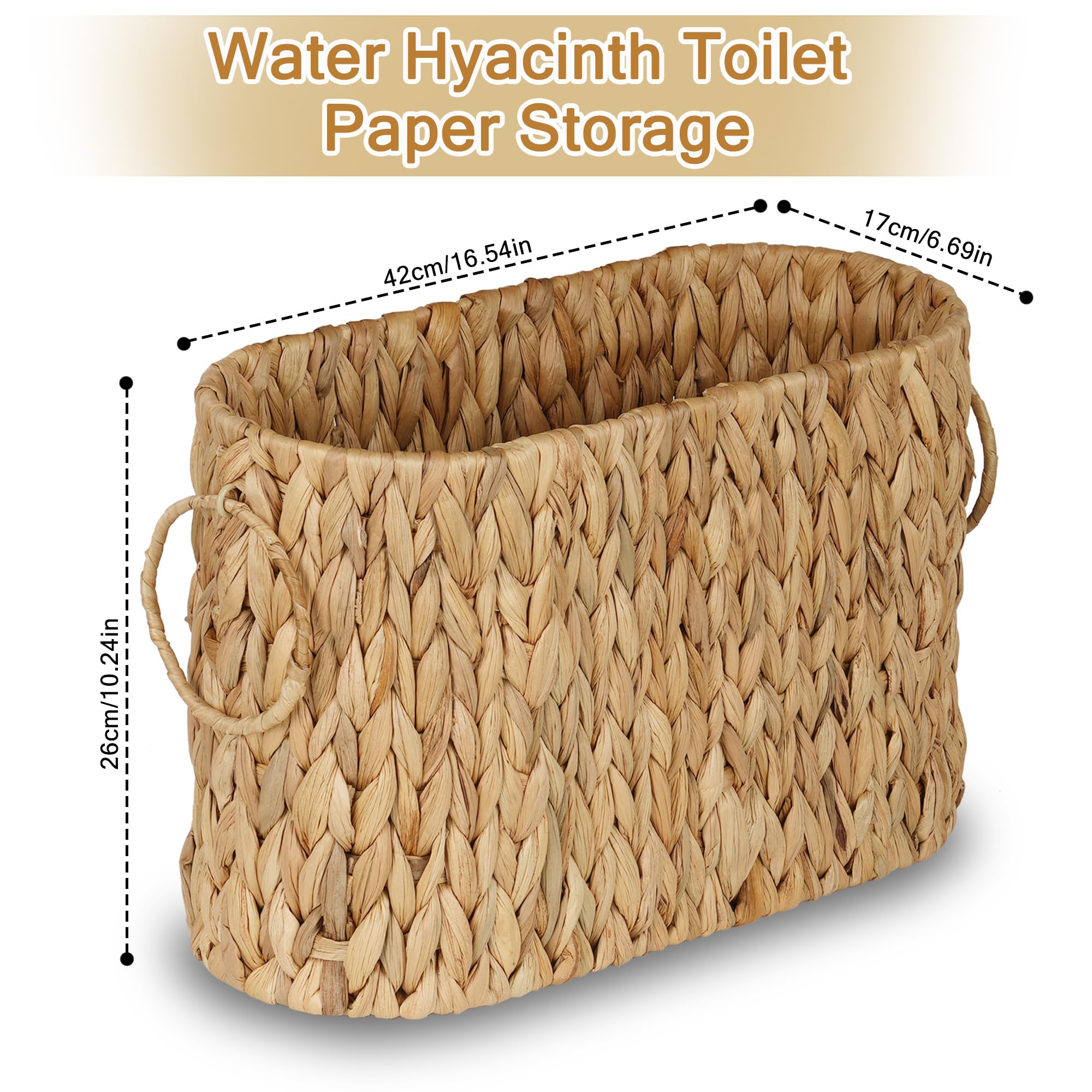 efluky toilet paper basket slim design fits narrow spaces neatly