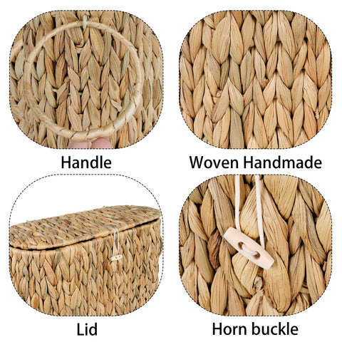 efluky toilet paper storage basket holds 9 mega rolls for busy households