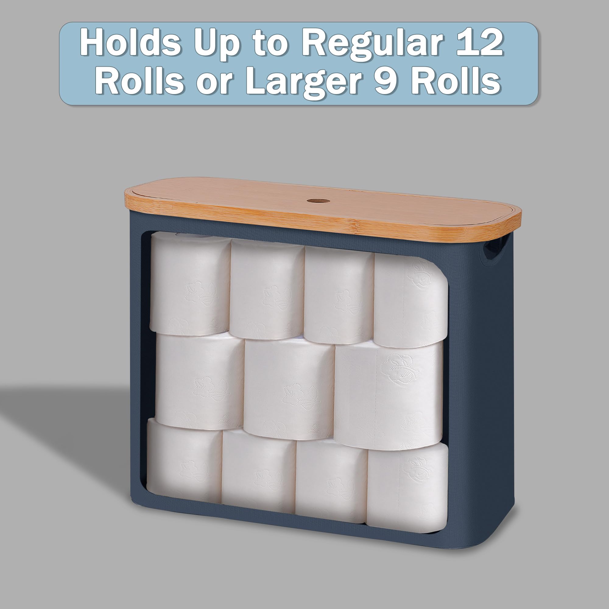 efluky toilet paper storage stand slim design saves space beside the toilet