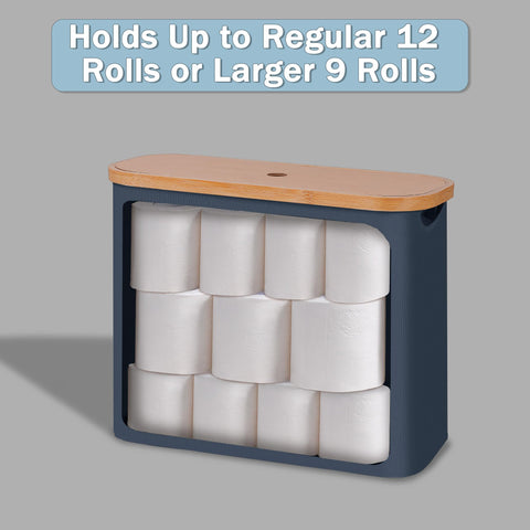 efluky toilet paper storage stand slim design saves space beside the toilet