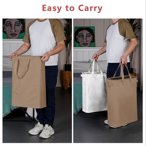 efluky top drawstring mesh cover blocks dust and contains laundry.