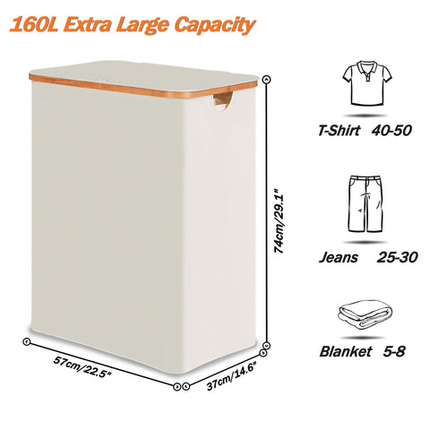 efluky trio laundry hamper with removable bags for easy sorting
