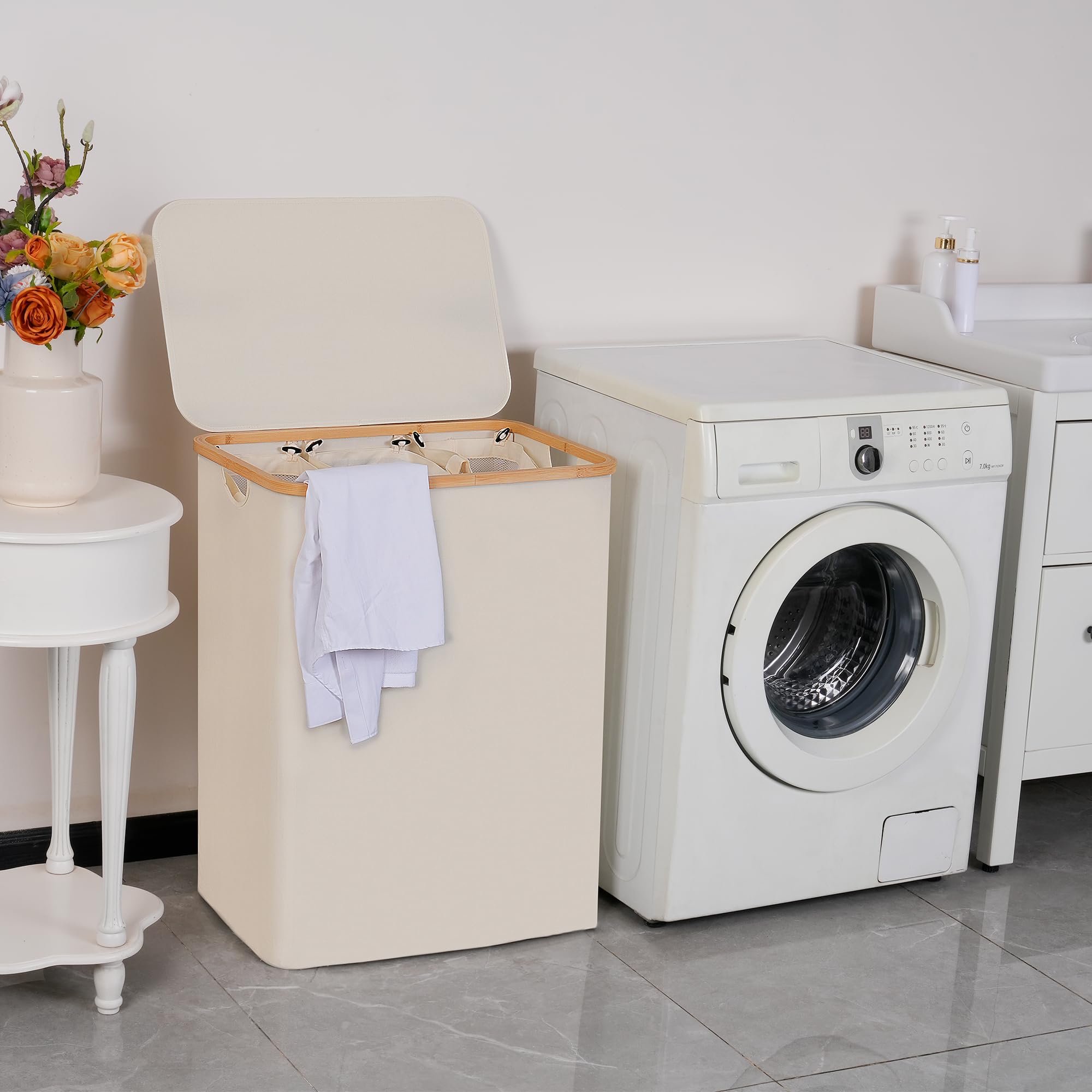 efluky waterproof fabric offers durability during daily laundry