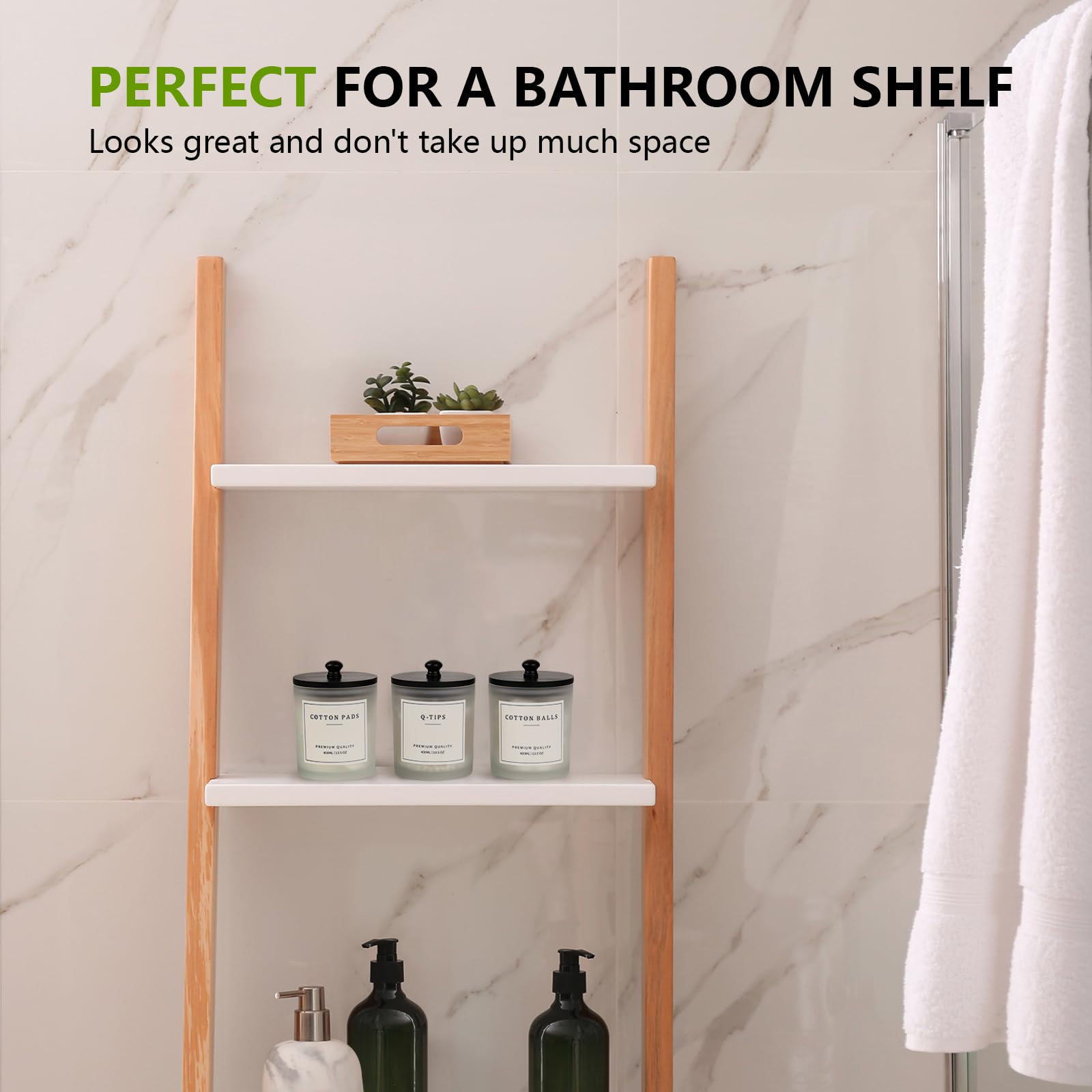 Eggs Sound frosted glass apothecary jars with lids showcase contents neatly